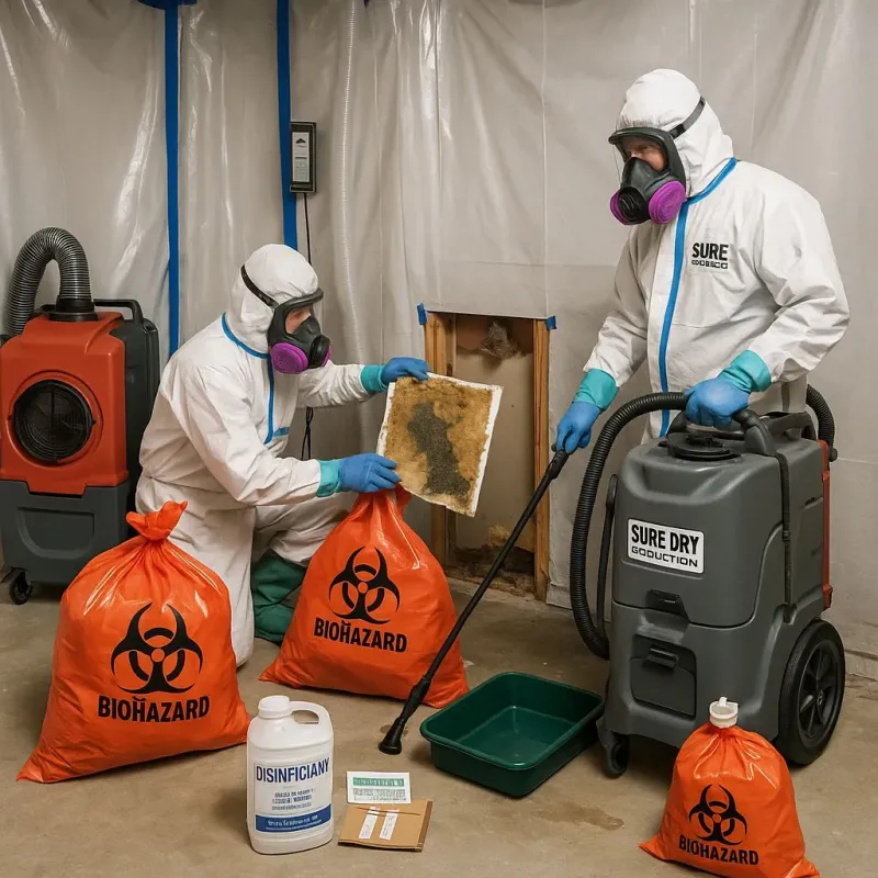 Contaminated Water Handling Protocols process in Mabton, WA